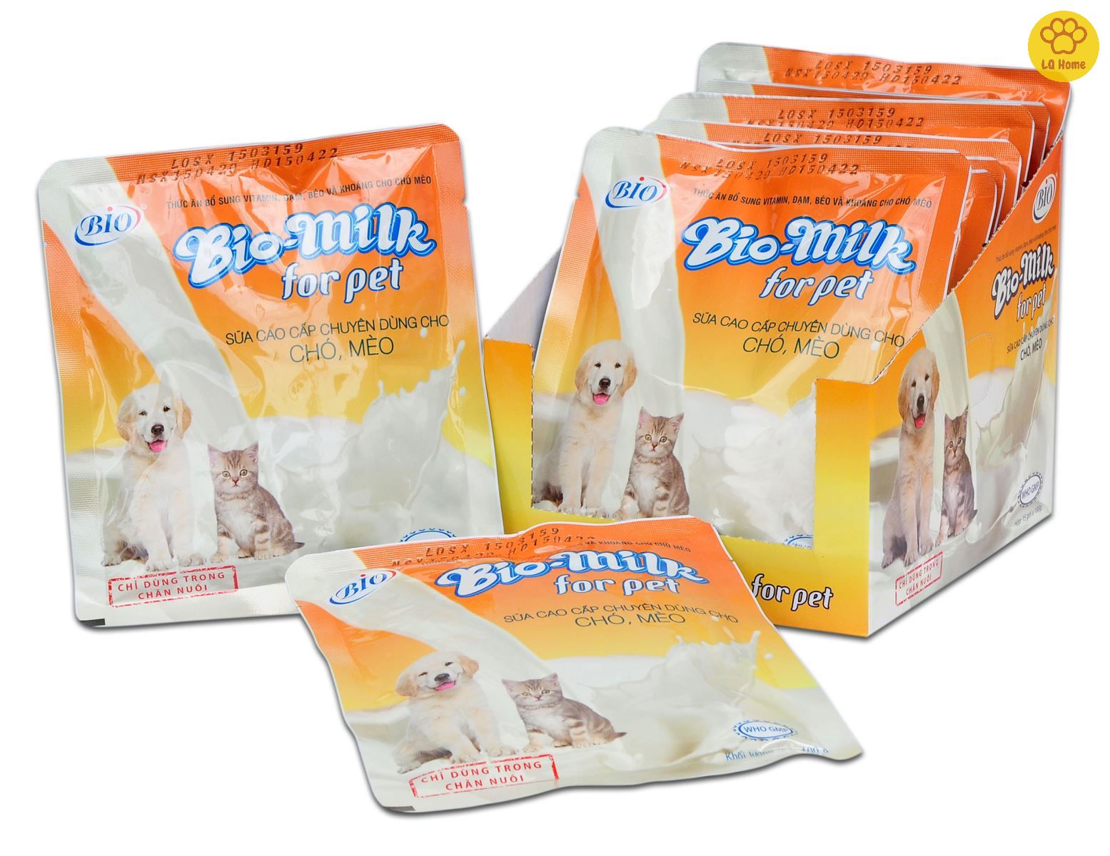 Sữa bột Bio-Milk cho chó mèo - Gói 100g