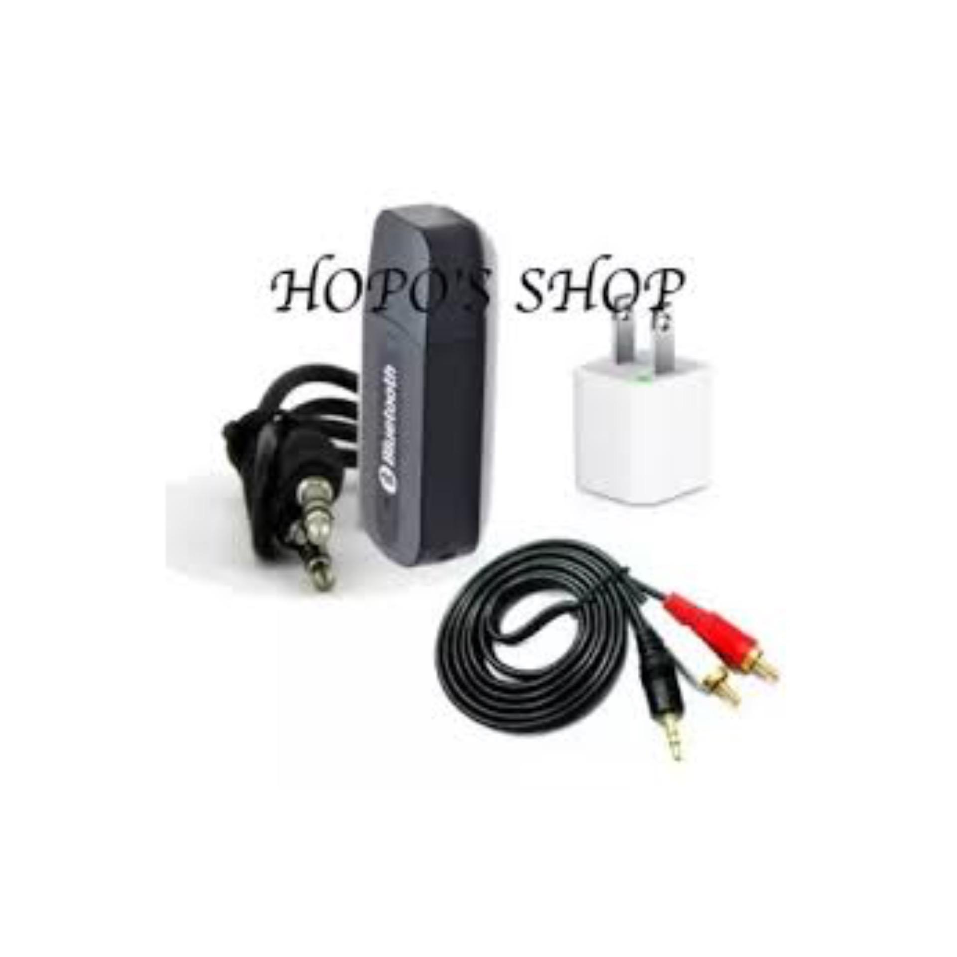 Bộ USB thu bluetooth Music Receiver (Trắng)