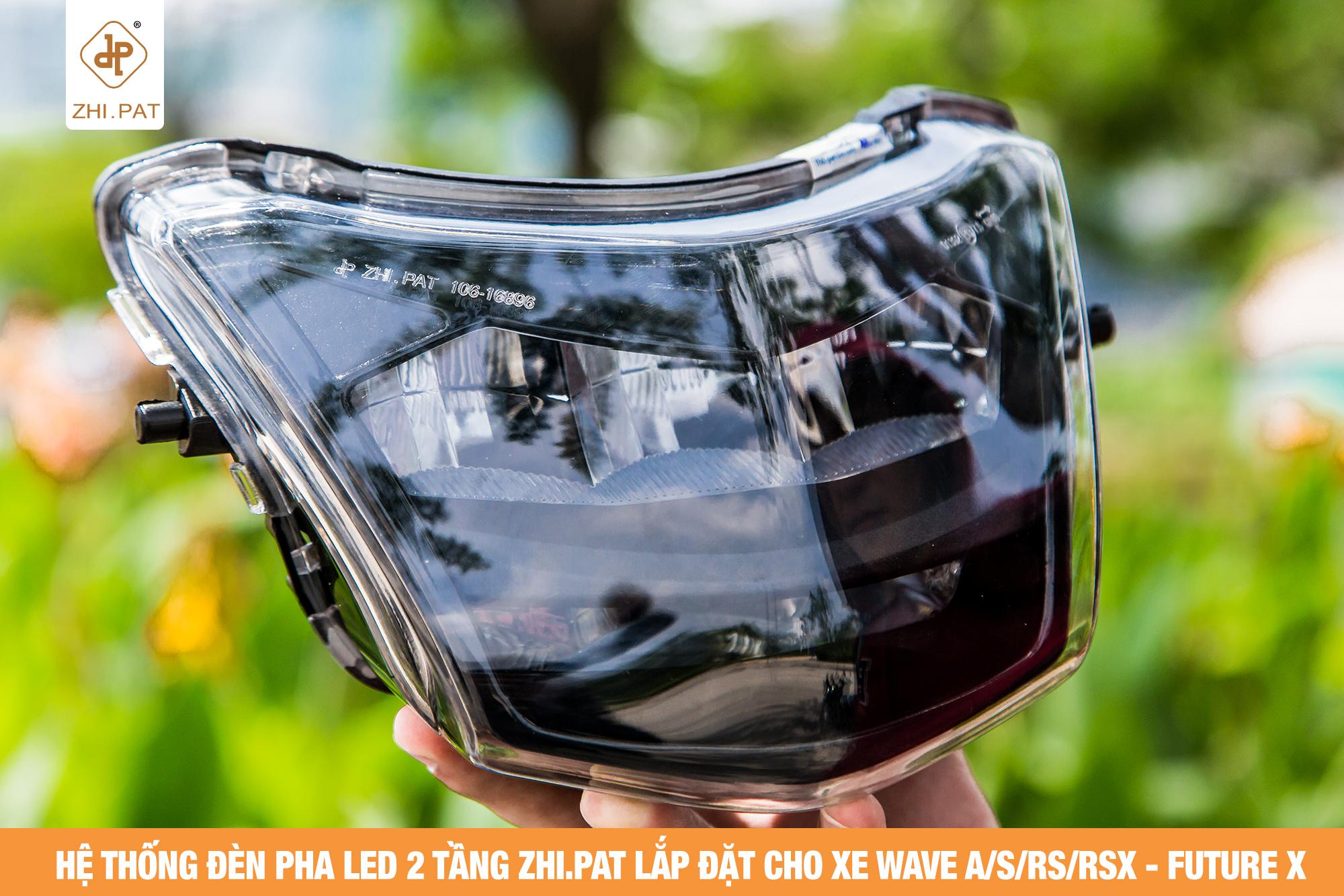CHÓA LED 2 TẦNG ZHIPAT Wave Alpha, Wave S, Wave RS, Future X