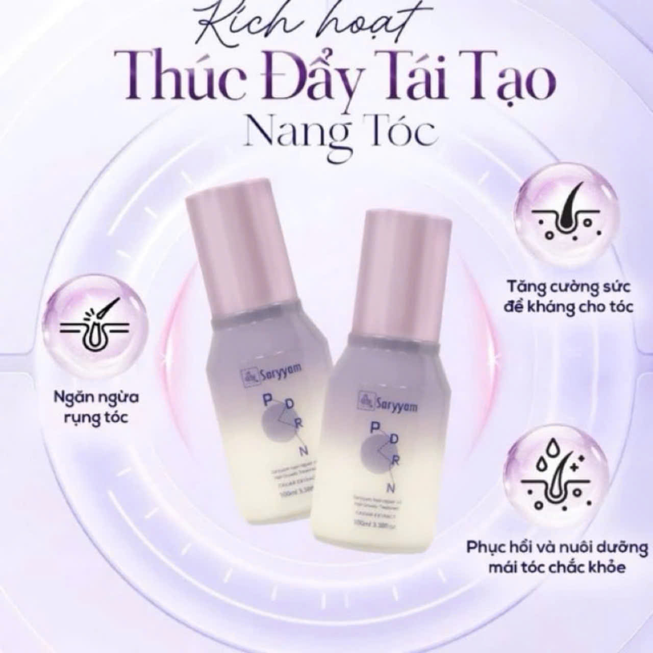 Tinh dầu hỗ trợ mọc tóc con Sinhair Saryyam 100ml