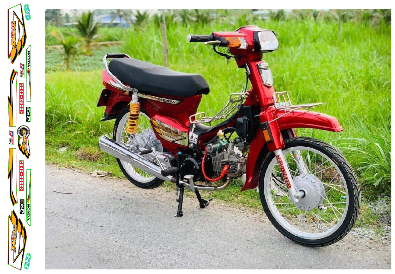 tem rời super dream đỏ cực chất