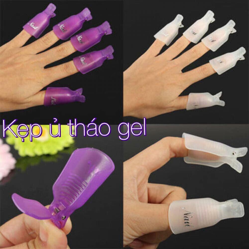 Kẹp Ủ phá sơn gel