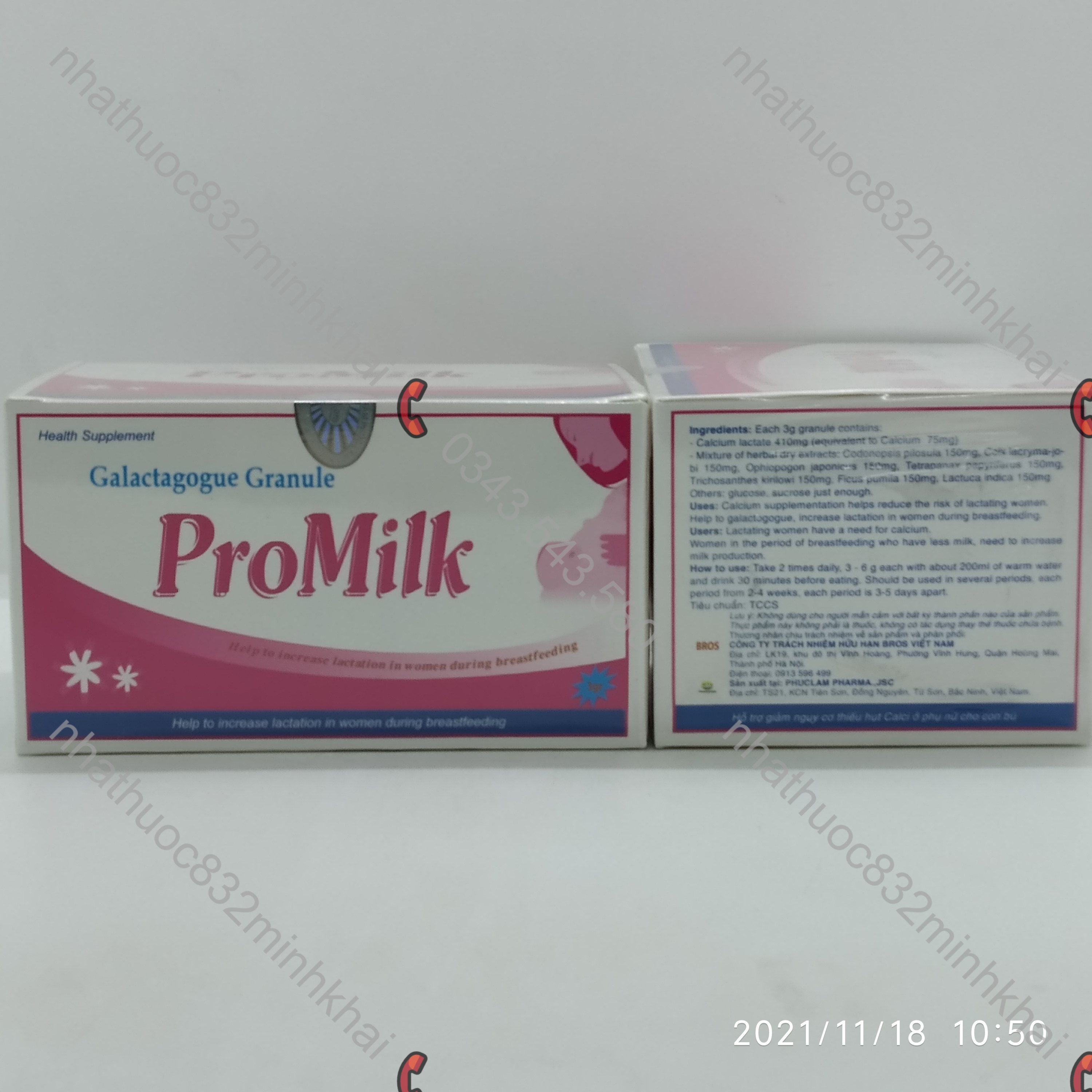Cốm lợi sữa Promilk - Kích thích tuyến sữa