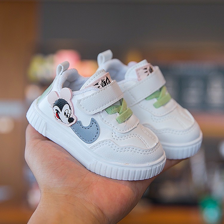 Giày Thể Thao MicKey Dây Cho Bé Trai/ Bé Gái - Giày Bata, Thể Thao Cho Bé Có Size Từ 6 Tháng Đến 3 Tuổi -G01