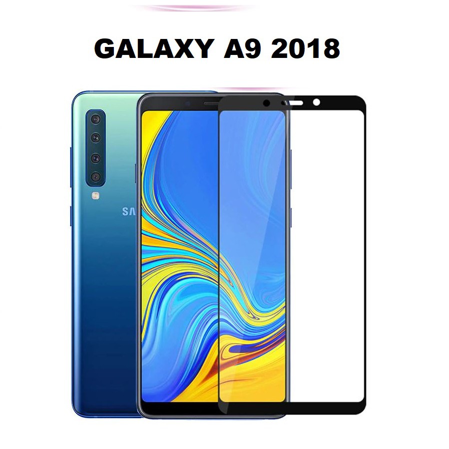 Dán kính cường lực full màn hình Samsung Galaxy A9 2018