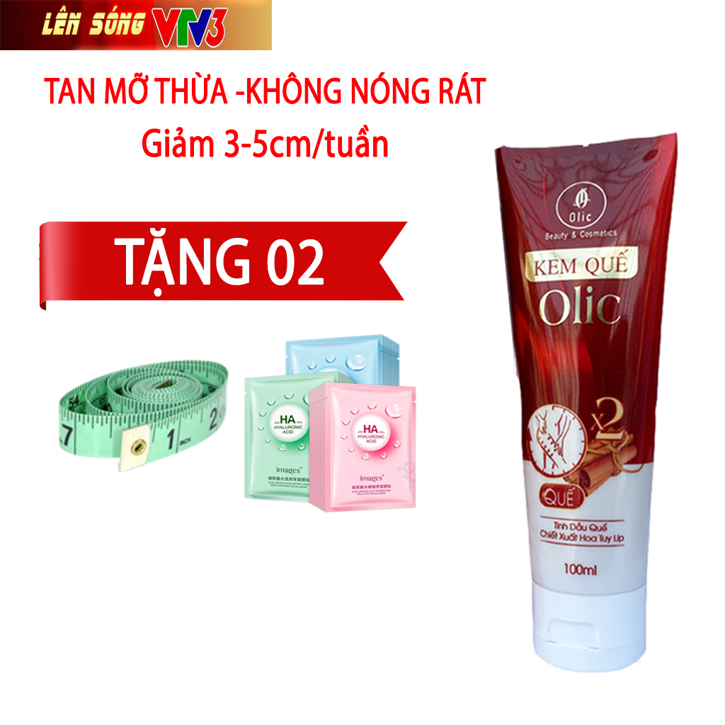 Kem tan mỡ bụng olic - Kem giảm mỡ bụng olic
