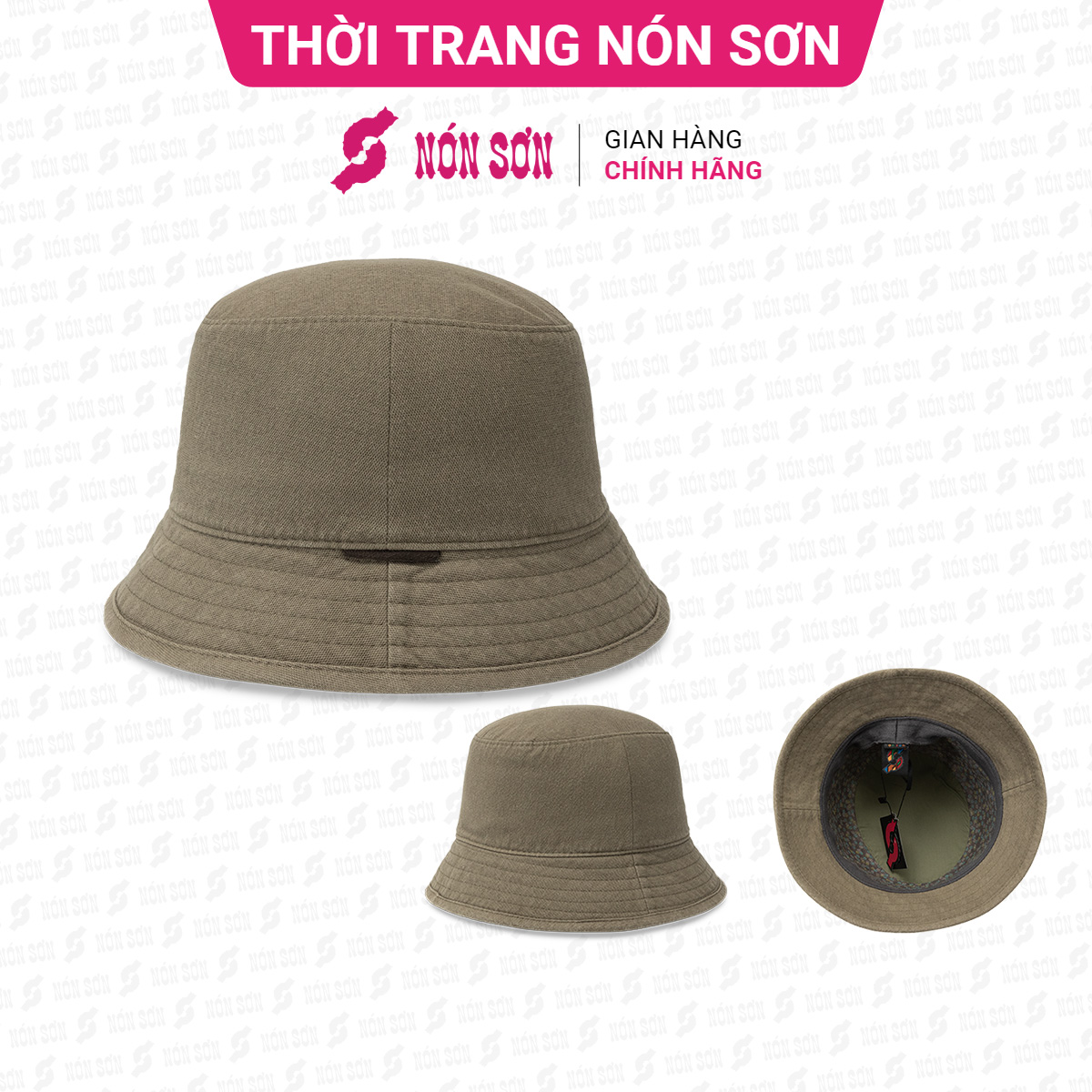 Mũ vành thời trang nón sơn-mh009-xr1-l