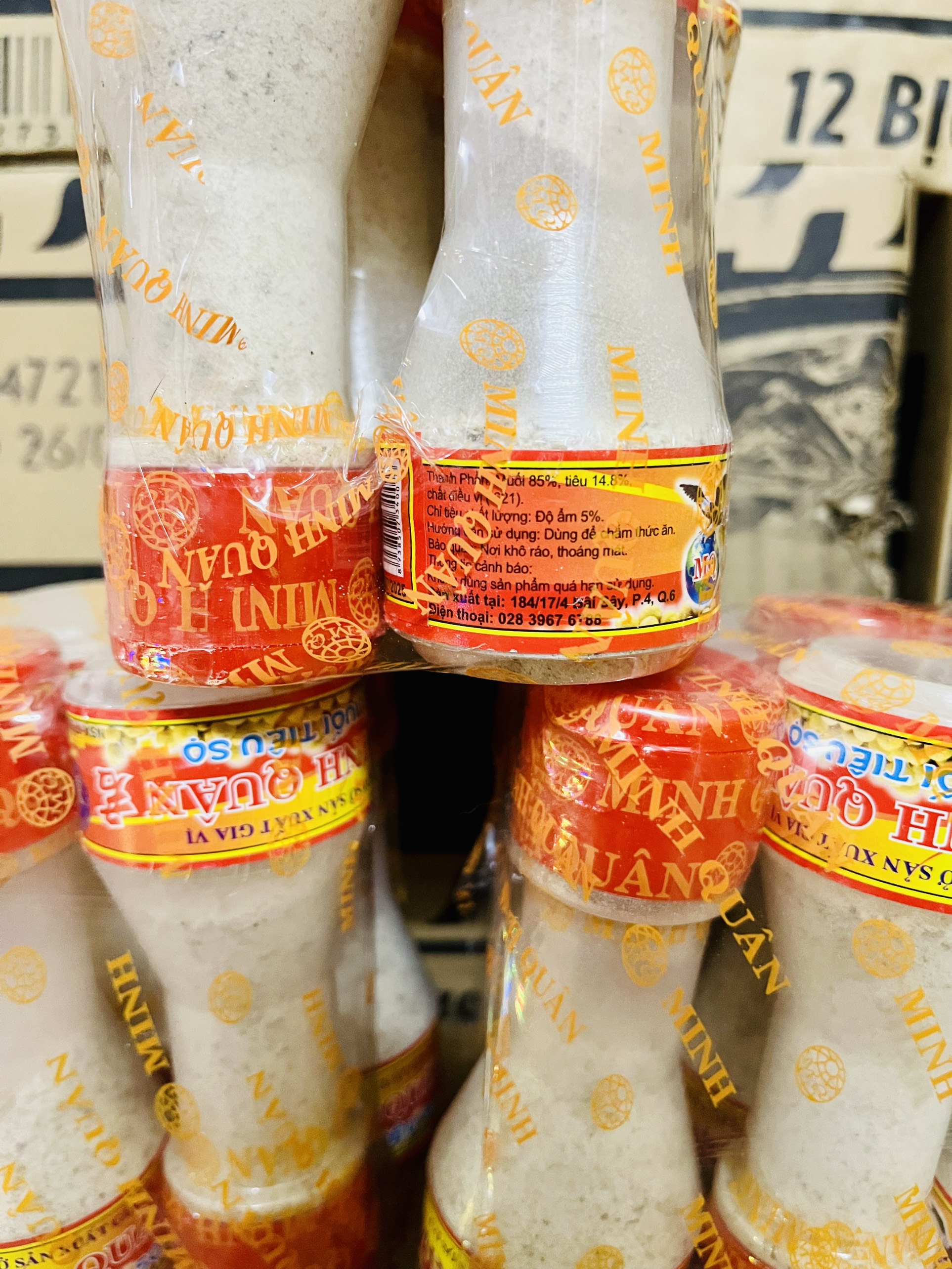 Muối tiêu Minh Quân lọ (60g)