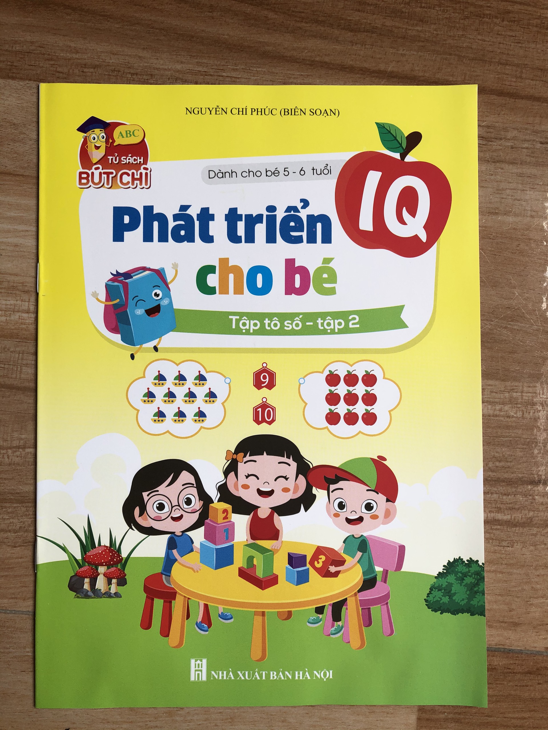 Sách - Phát Triển IQ Cho Bé 5 đến 6 tuổi (Combo 8 quyển)