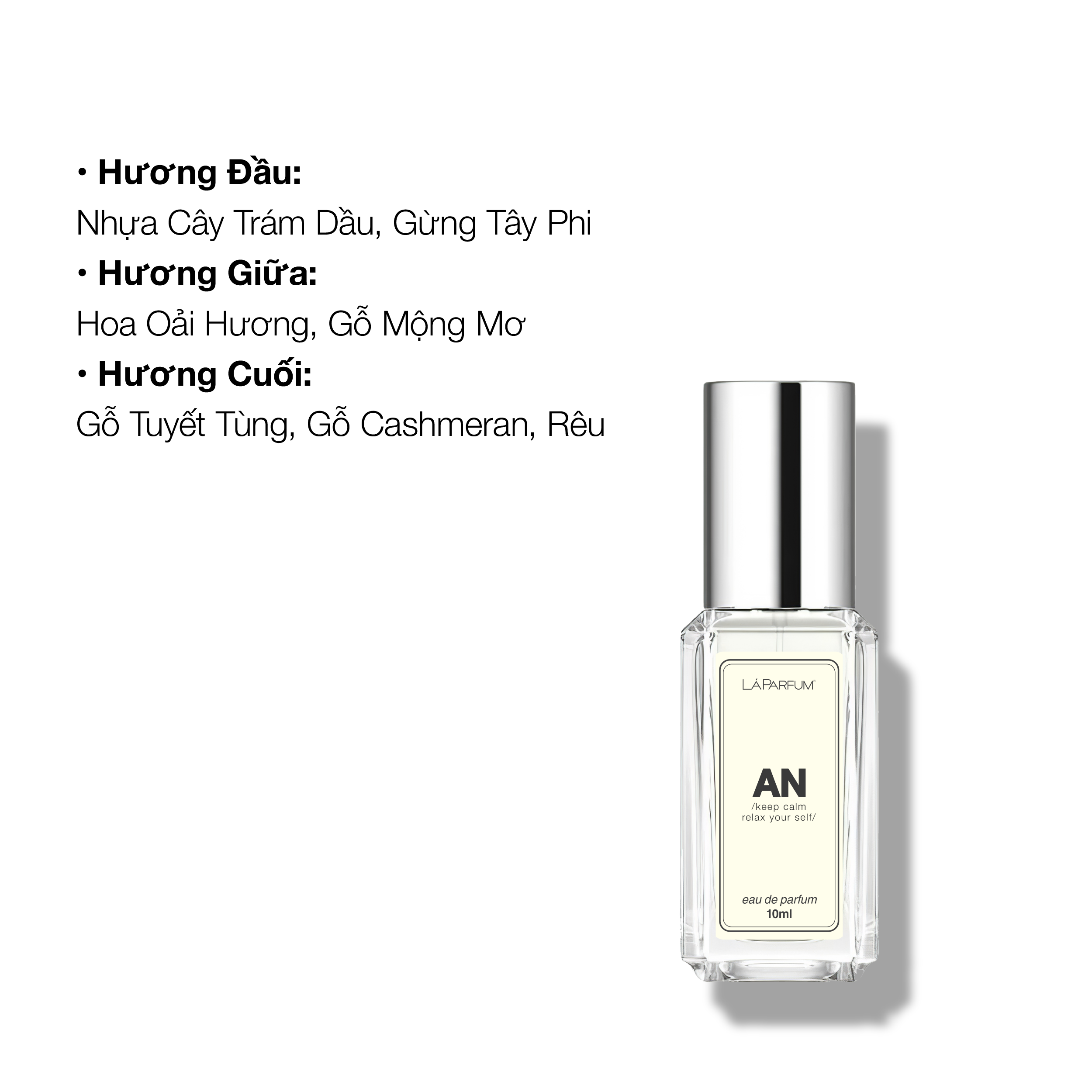 Nước hoa LÁ House An 3ml/10ml/30ml