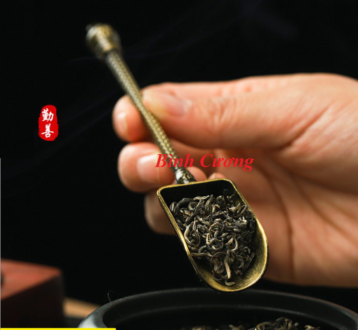 Muỗng đồng Xúc trà đẹp