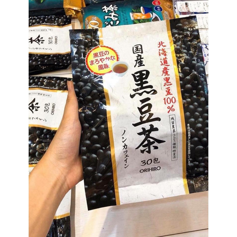 Trà Đậu Đen Orihiro (6g x 30 gói) ORIHIRO nội địa Nhật Bản