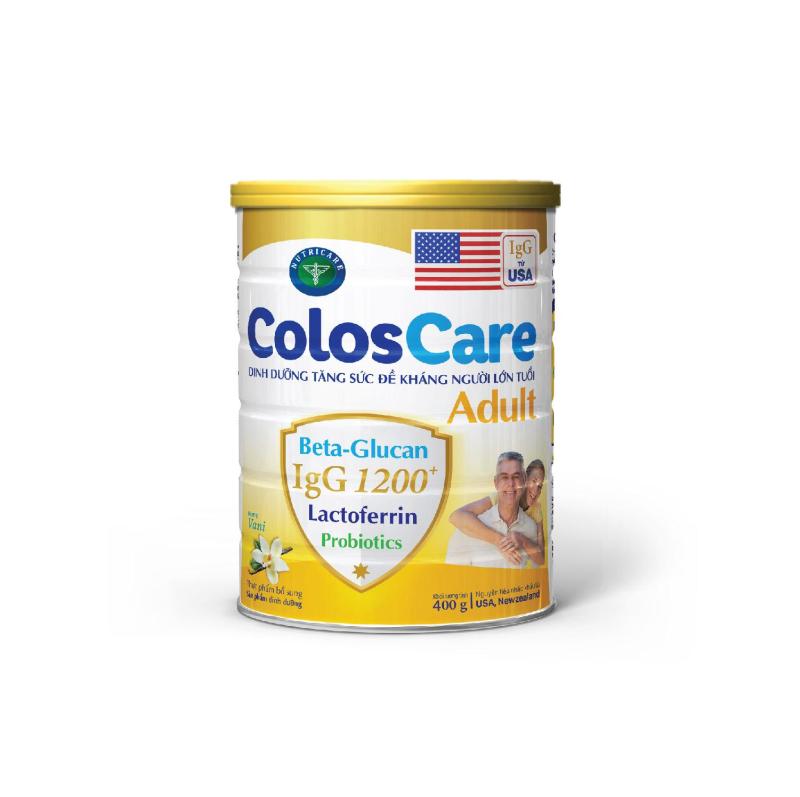 Sữa bột Nutricare ColosCare Adult - tăng cường đề kháng (400g) cao cấp