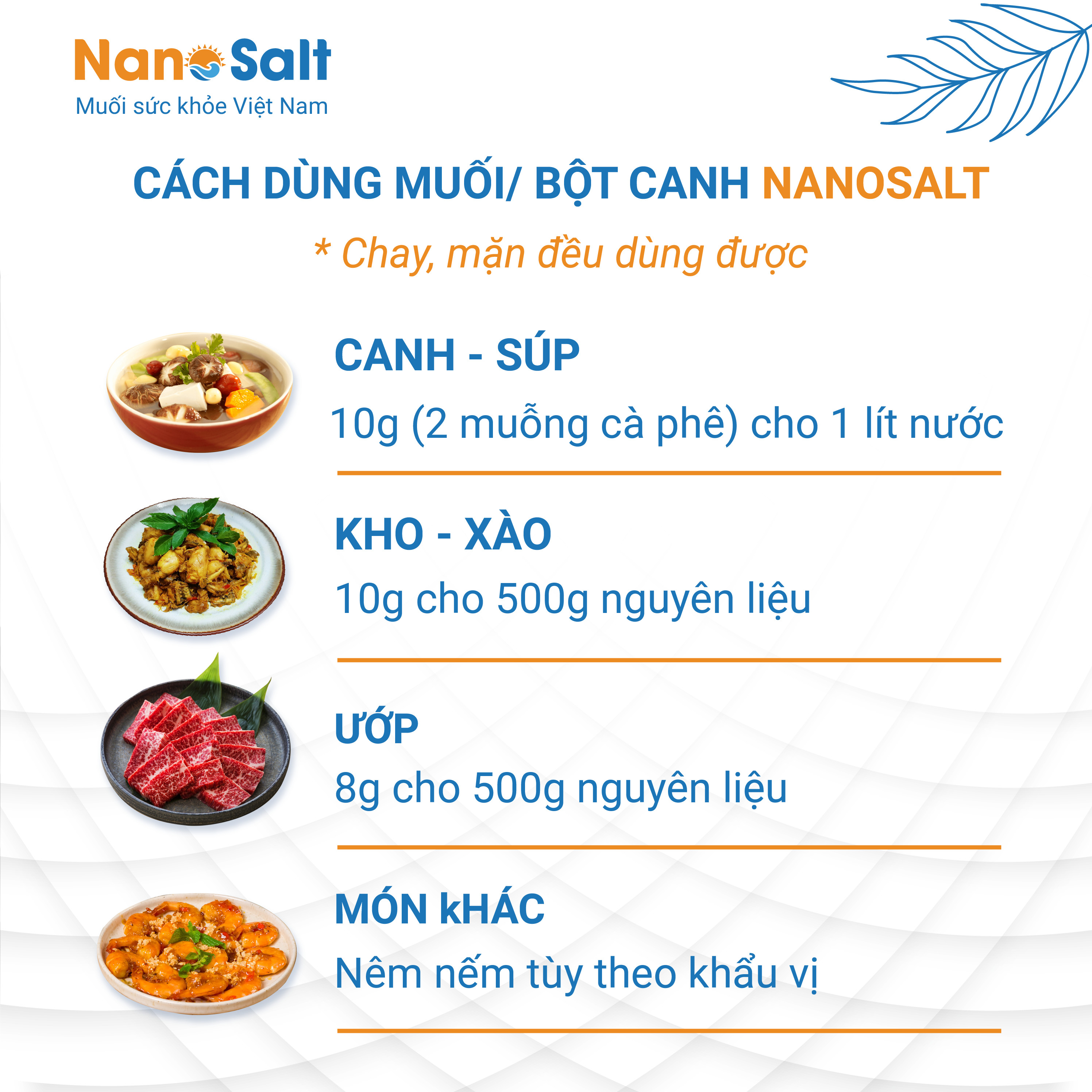 [Tặng Quà] Muối Không I-Ốt cho người ăn kiêng (Túi 380g)