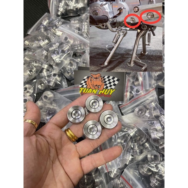 Ắc gác chân , Khâu gác chân cho Wave Dream Salaya Inox 304