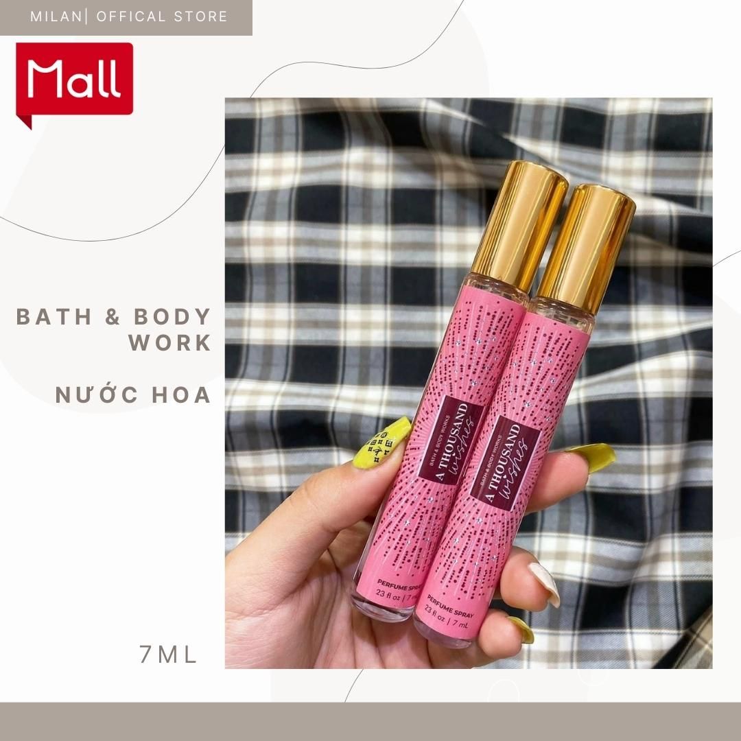 [Mẫu thử] xịt thơm body mist bath & Body Works