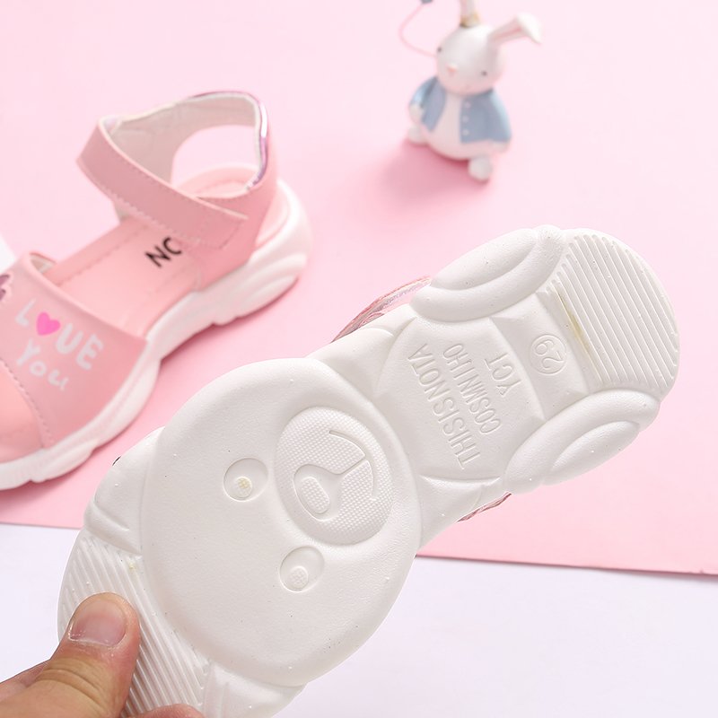 Giày sandal cho bé gái 2 màu dễ thương ES006