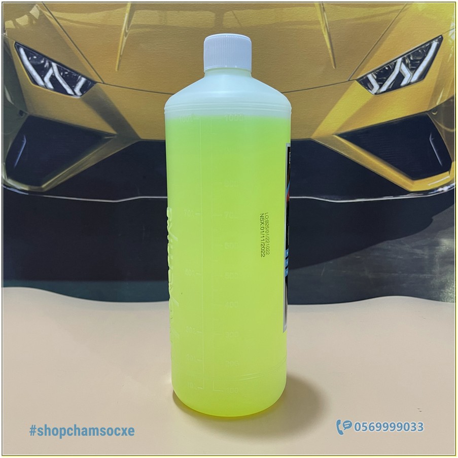Nước rửa xe không chạm Bio25 Ekokemika chai 1L (ô tô con, xe máy)