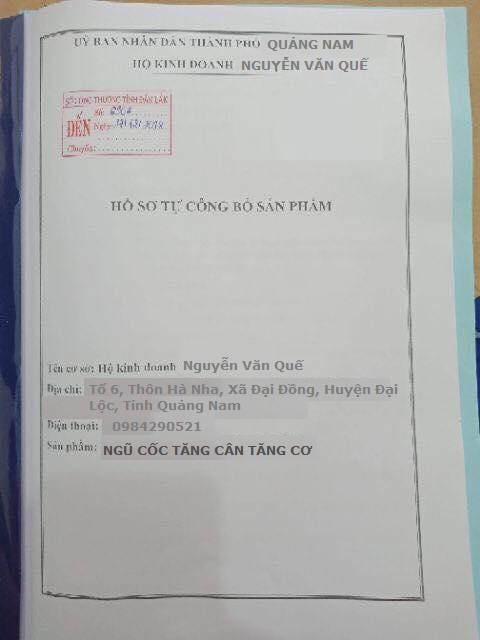 Ngũ cốc tăng cân 1kg - TCTC2