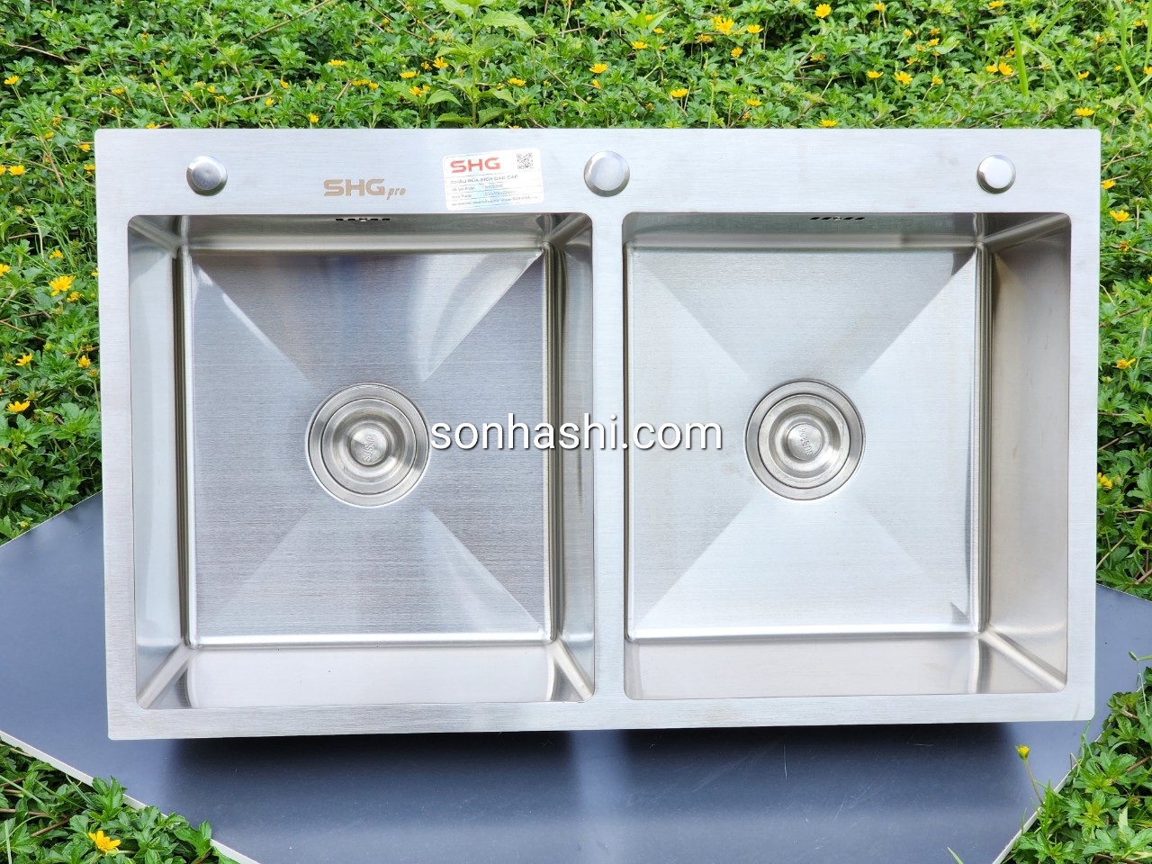 Bồn rửa bát inox Sơn Hà SHGpro 8350C
