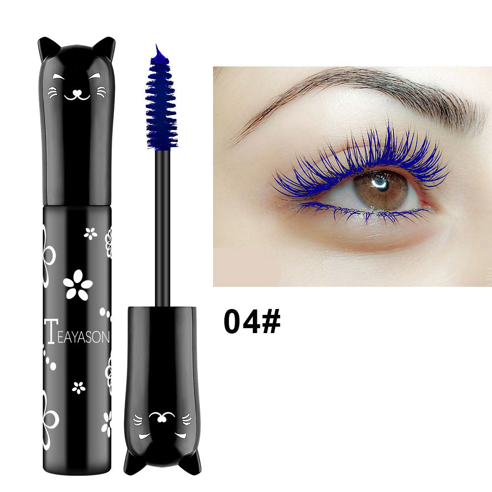 HANRU Colorful Mascara Thick Waterproof Long lasting Curling Cute