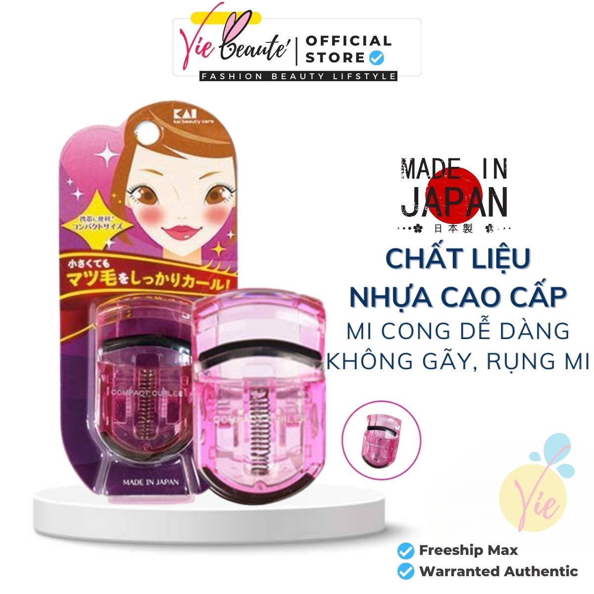 Kẹp Bấm Mi Nhật Bản Kai Compact Curler 1 cái