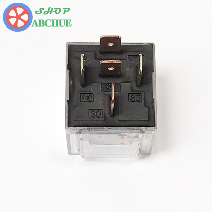 Rơ Le 5 Chân 24V 100A Nhựa Trong