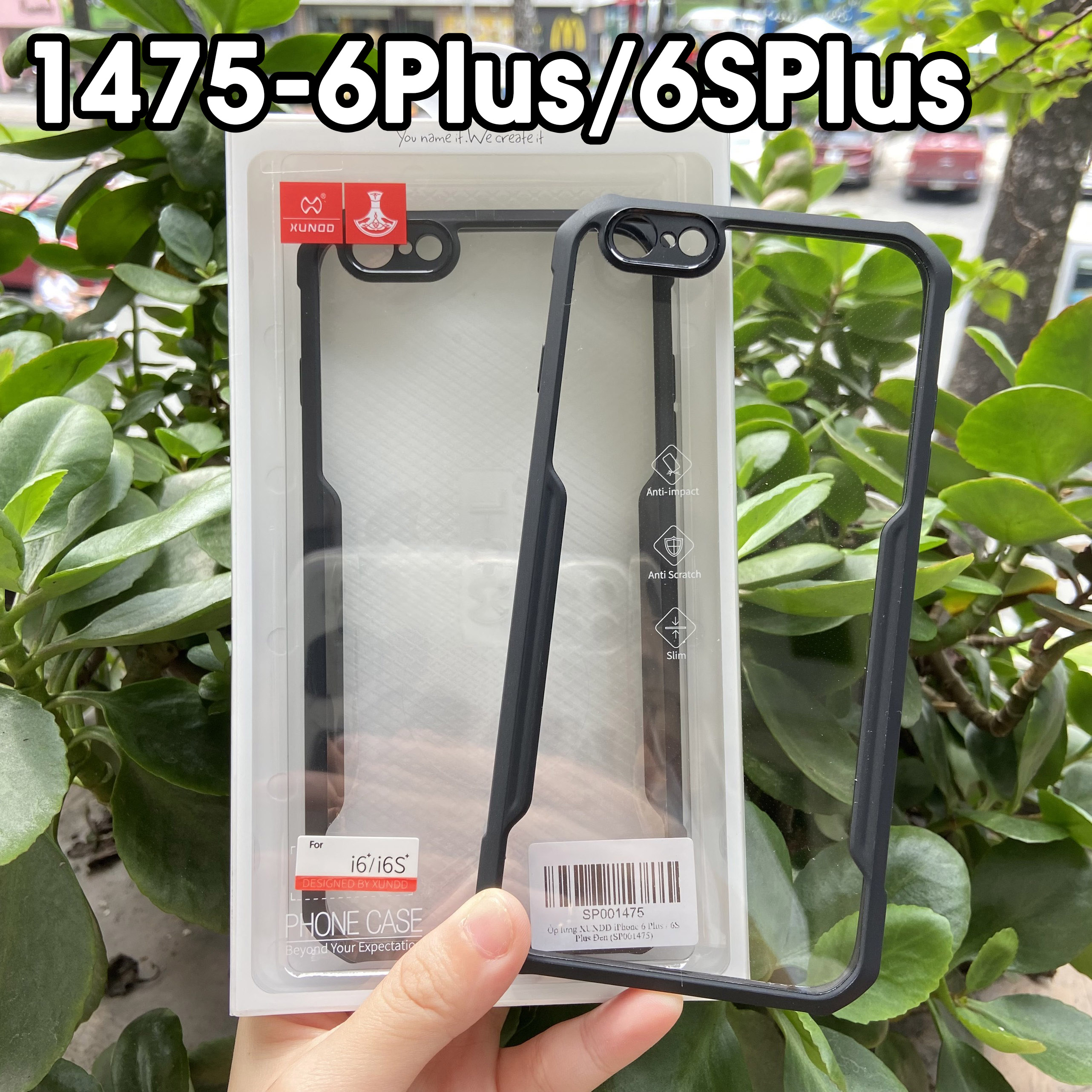 [Hỏa Tốc HCM] Ốp lưng XUNDD iPhone 6 Plus/ 6S Plus/ 7 Plus/ 8 Plus, iPhone 7/ 8/ SE 2/ SE 3/ SE 4 2024, iPhone 6/ 6S - Chống shock, Mặt lưng trong - Beatle Series ( Đen )