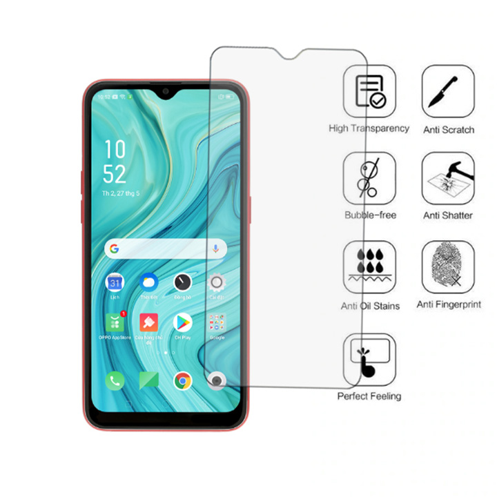 Miếng dán màn hình cường lực OPPO A1K