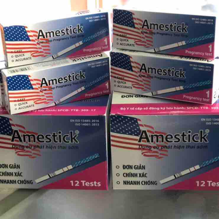 Combo 3 que thử thai Amestick
