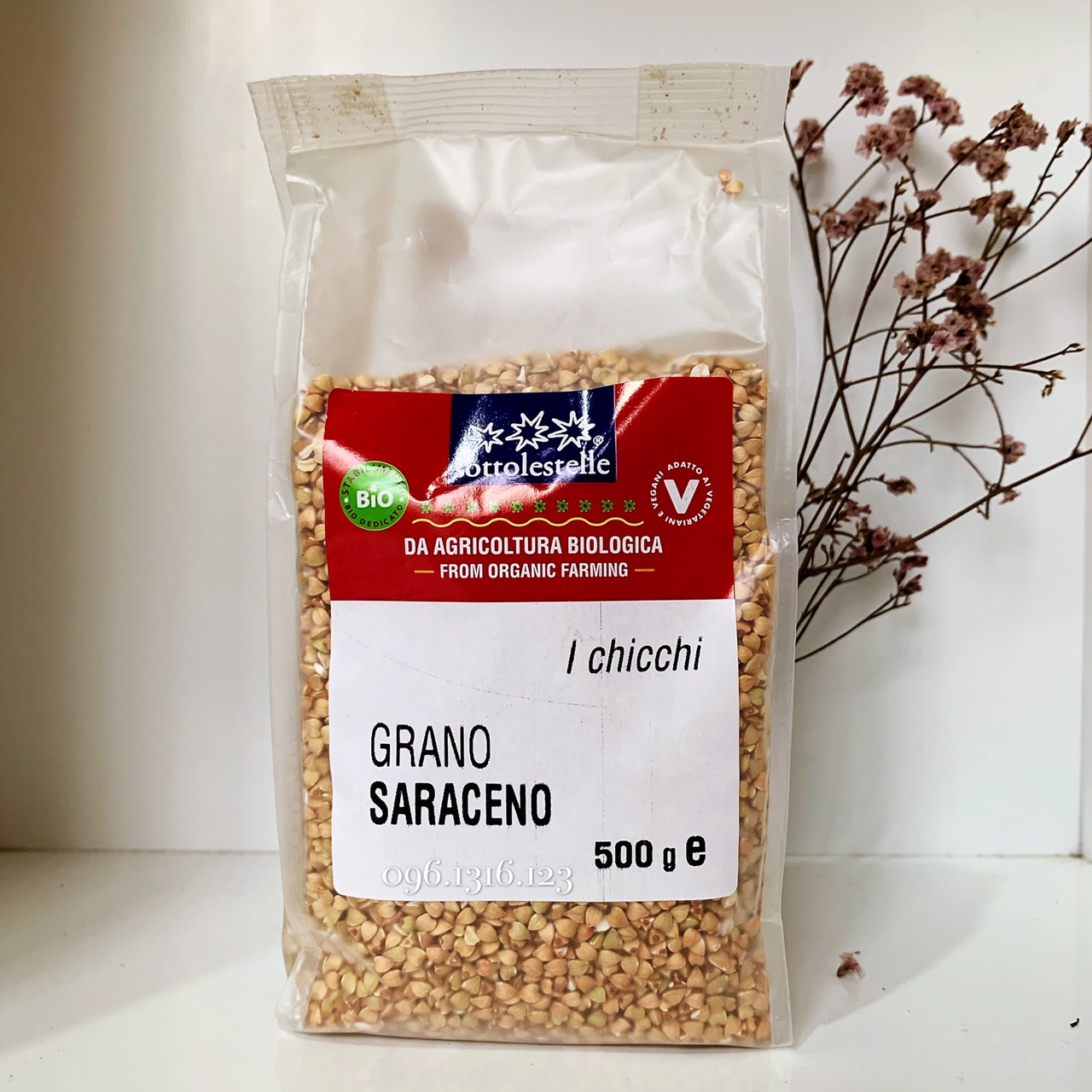 Hạt kiều mạch hữu cơ Sottolestelle 500g