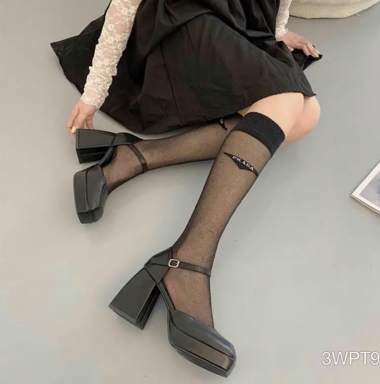giày cao gót đế đúp 12cm