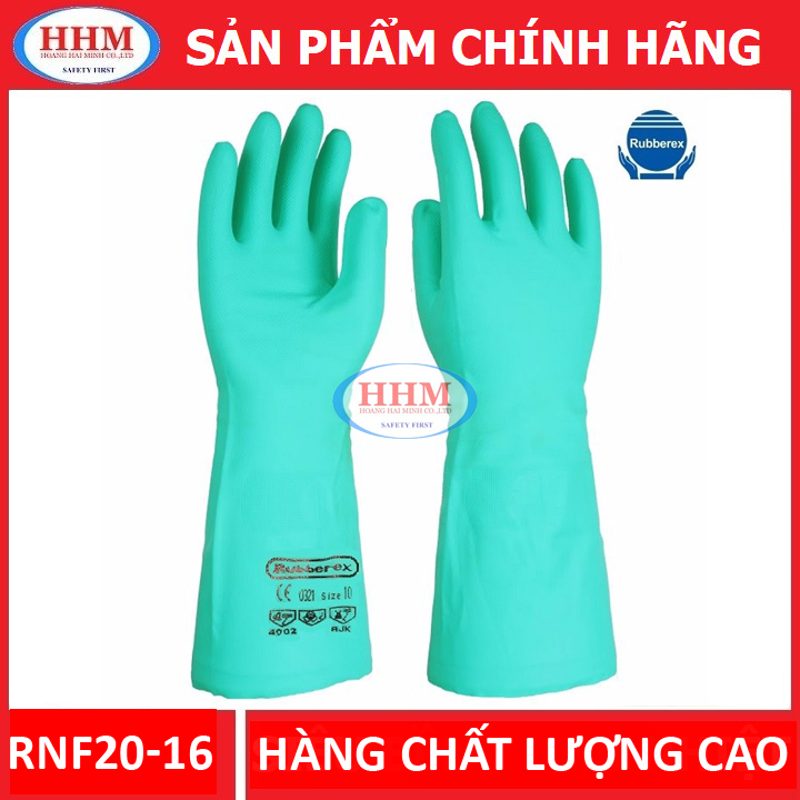 Găng tay chống hóa chất Rubberex RNF20-16