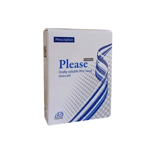 Tem Ngậm Please 100mg Hàn Quốc Chính Hãng 1 Tem chính hãng
