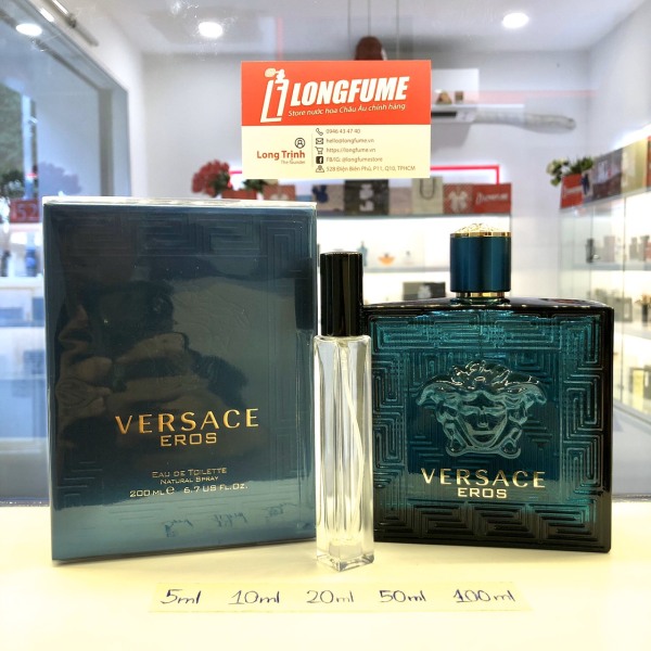 [Có Video] Mẫu thử nước hoa Versace Eros For Man EDT - Longfume Chiết nước hoa 5ml 10ml 20ml 30ml