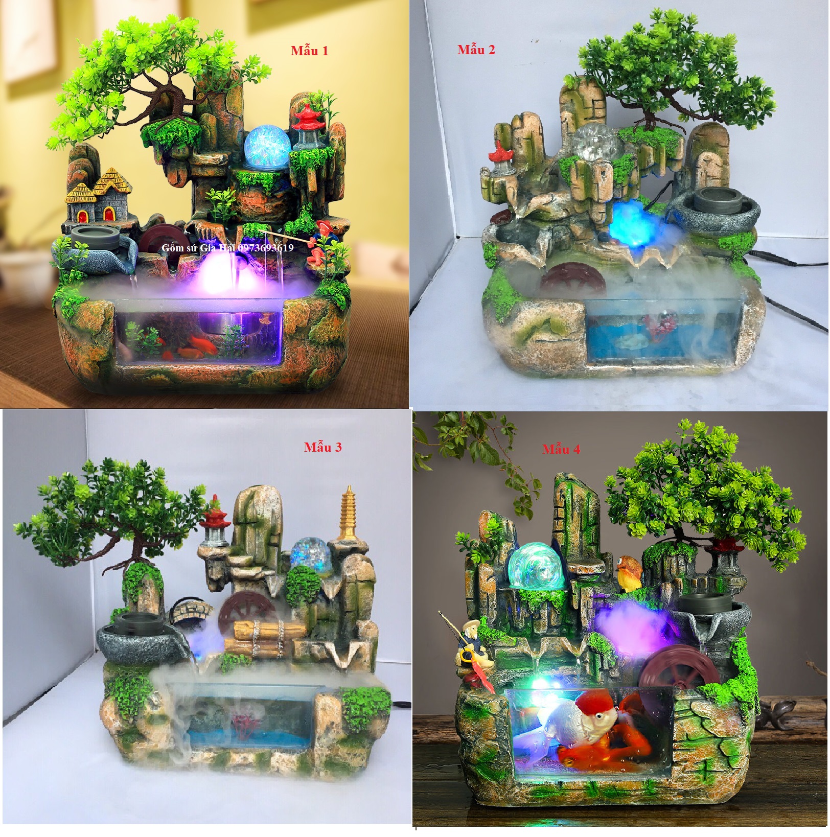 Thác nước phong thuỷ 11