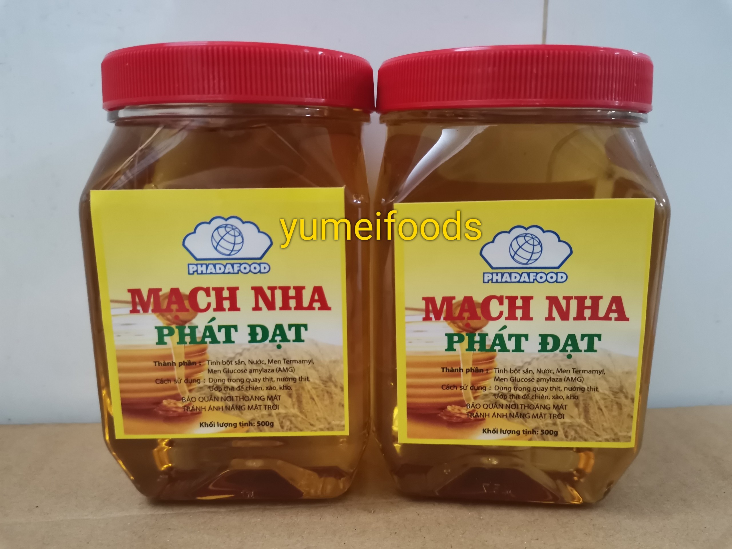 Mạch Nha Phát Đạt hủ 500gr - Ướp Thịt Nướng/ Quay Vịt
