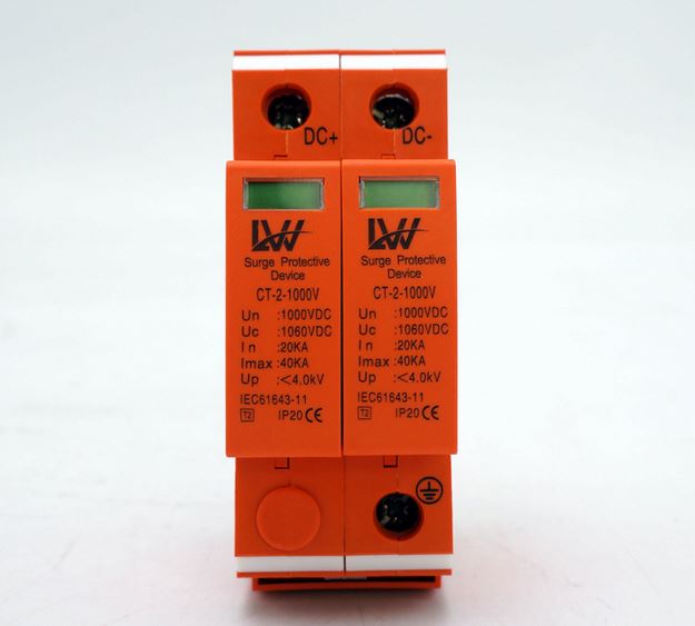 Chống sét 1000V DC 2P-40KA LW bảo vệ chống sét lan truyền thiết bị chống sét