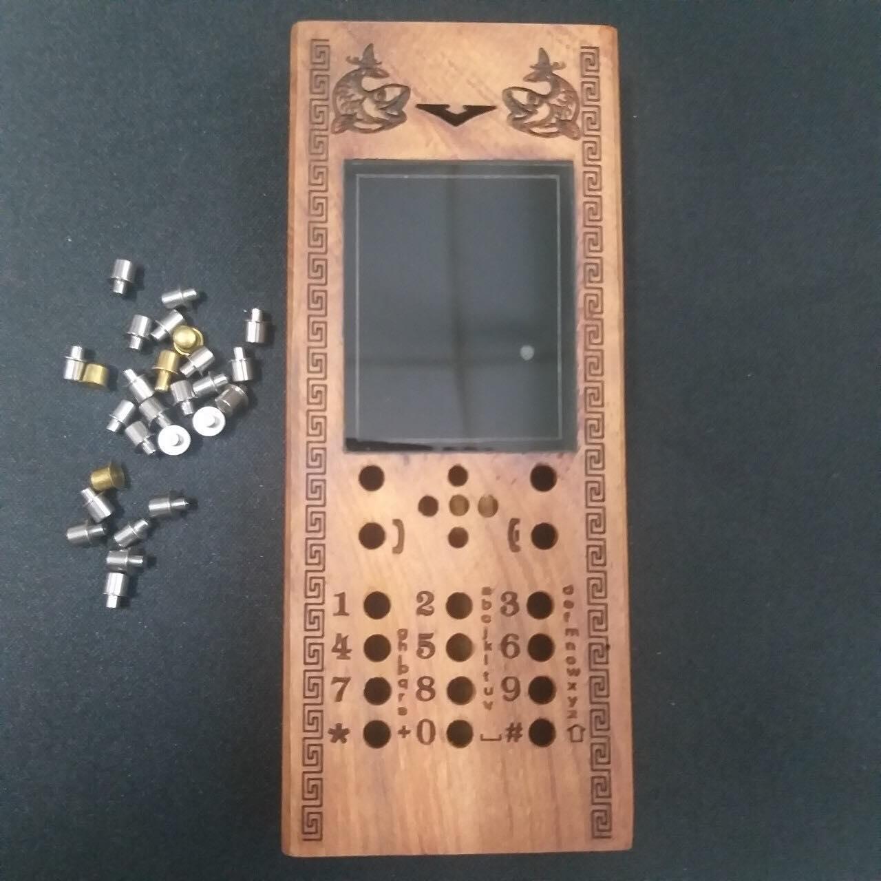 [HCM]Vỏ gỗ cho điện thoại Nokia 6300