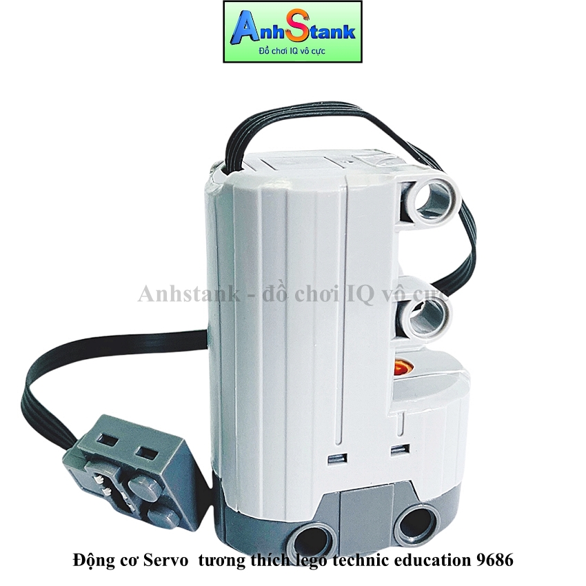 [Hoàn tiền 10%]Mô hình lắp ráp Motor Servo 88004 Tương Thích 9686-Technic-Education