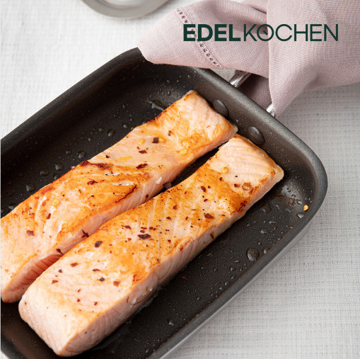 [HCM]Chảo Vuông Edelkochen Kyoza 3 lớp size 18cm