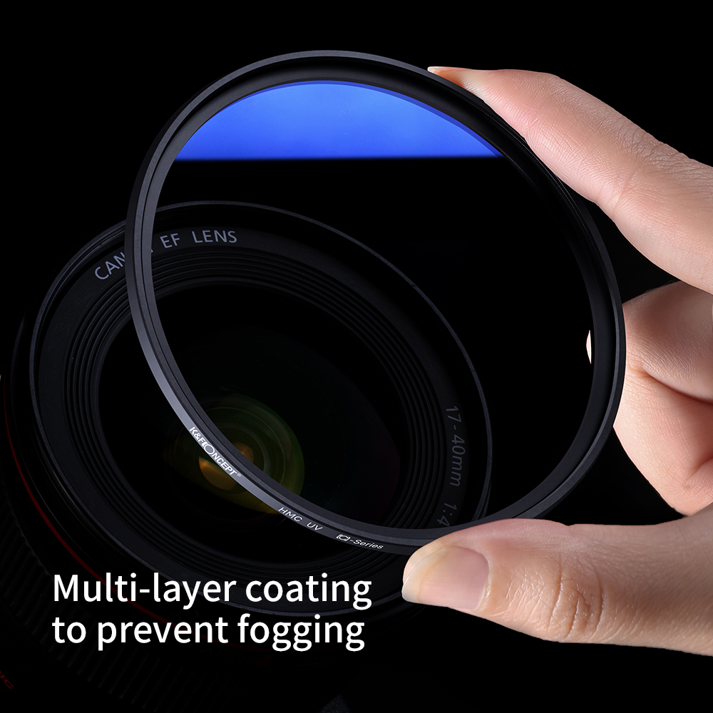 K&F CONCEPT NANO-K MC UV  Filter Slim With 3 cleaning cloths