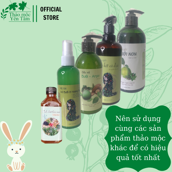 Tinh Chất Thảo Mộc Kích Thích Mọc Tóc, Dày Tóc 330ml