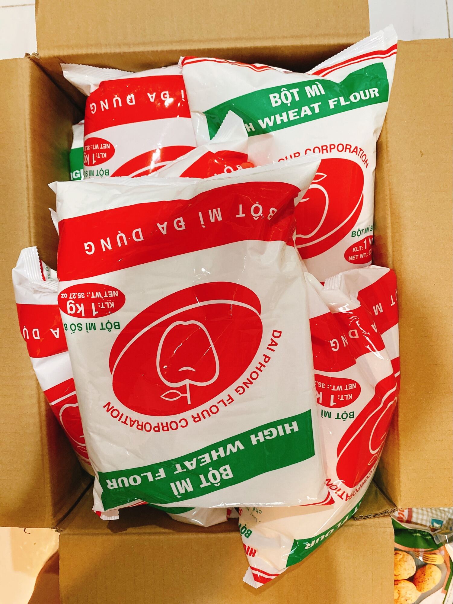 Bột mì đa dụng hiệu Táo đỏ 500g