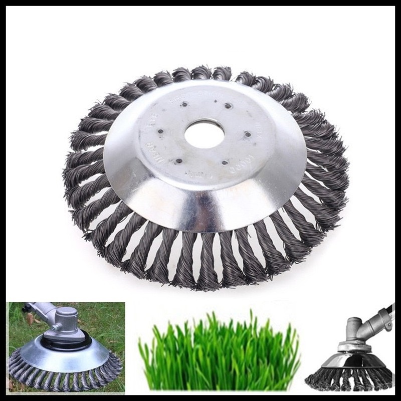 Lưỡi cắt cỏ tận gốc sợi thép bền chắc