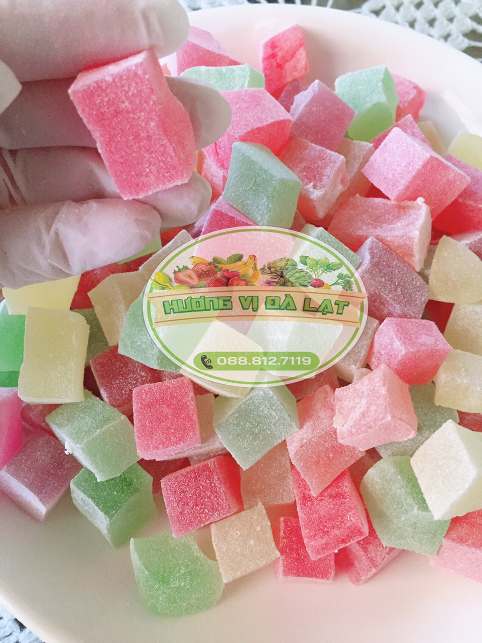 200G Kẹo dẻo trái cây - Đặc sản Đà Lạt