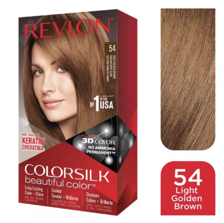 THUỐC NHUỘM TÓC REVLON 3D COLOR SILK 130ml