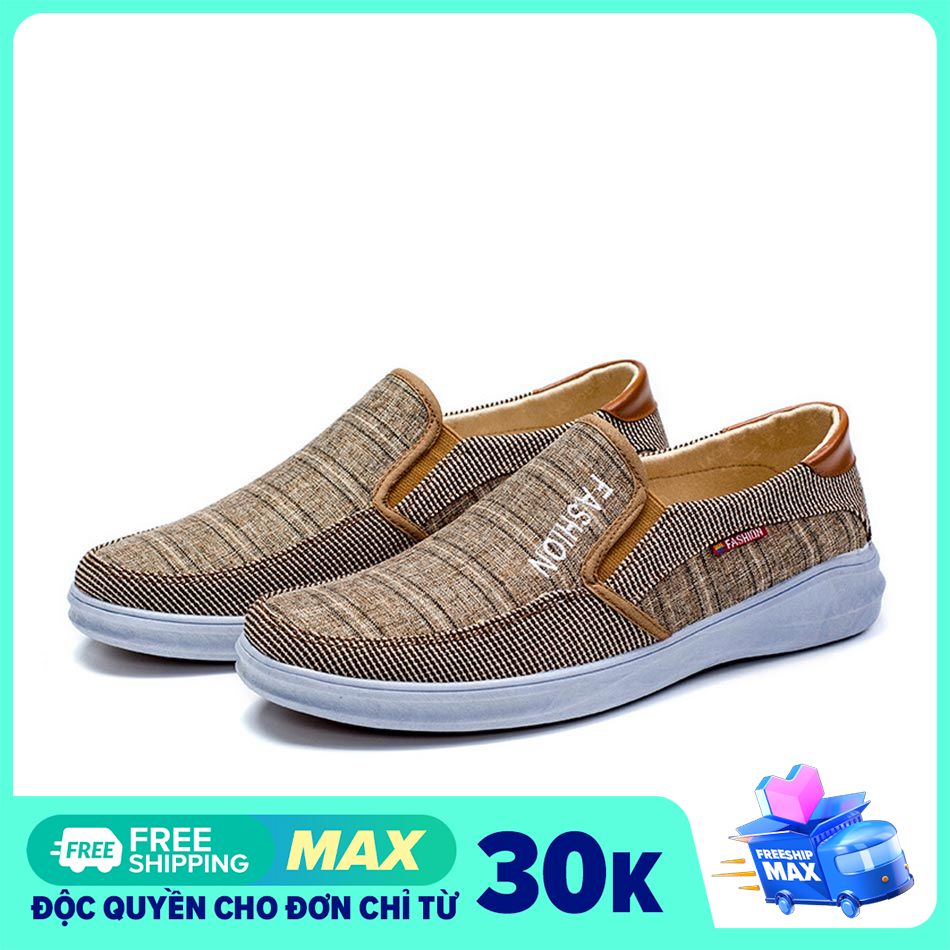 Giày lười nam, Giày mọi nam màu vàng thời trang chất liệu cao cấp ZATA - ZKL03