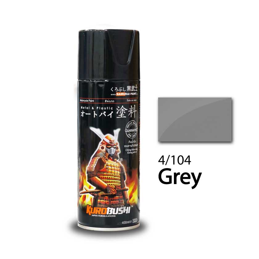 Sơn xịt samurai màu xám - 104