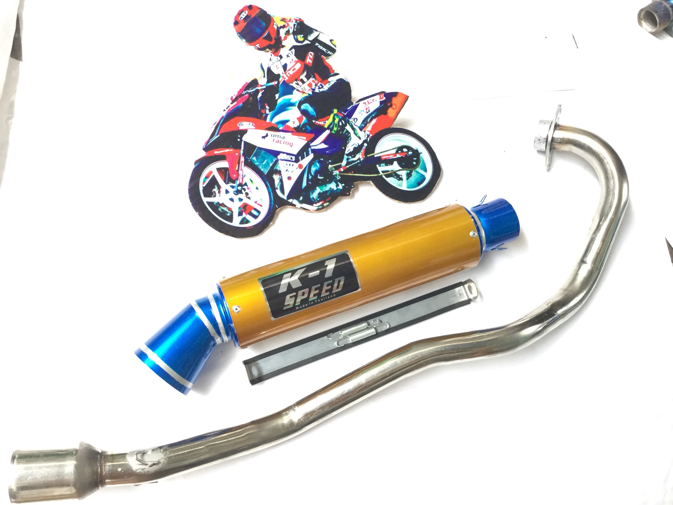 Pô K1 vip vàng - Cả Cổ Exciter 150.........